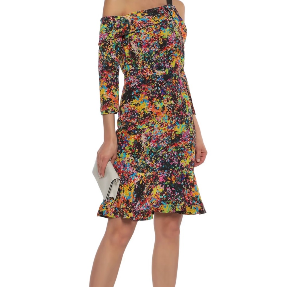 Saloni Tricia   multicolored dress for women